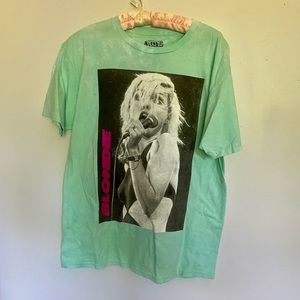 Vintage Style Blondie Band Tee Shirt